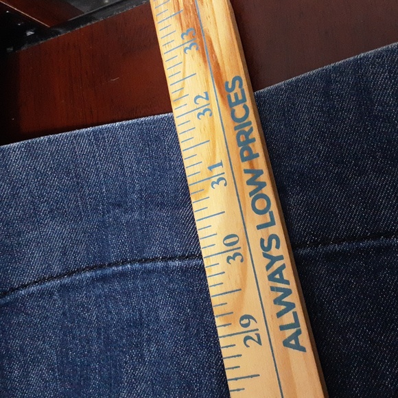 Calvin Klein Wide Leg Denim Jean - Picture 12 of 12